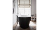 Sensuality Back wht freestanding oval solid surface bathtub by Aquatica (4) Copy